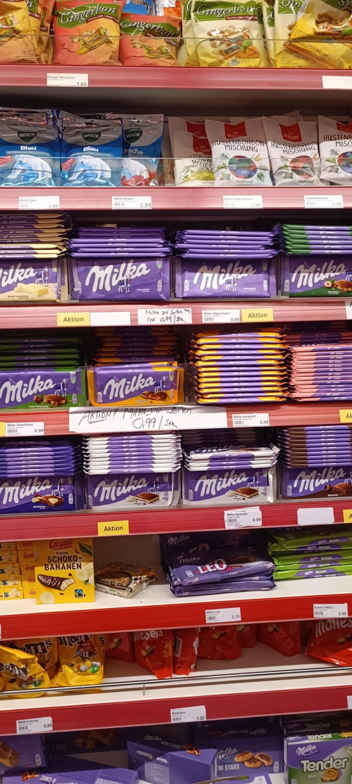 Es sind auch die Märkte, nicht nur die Marken
