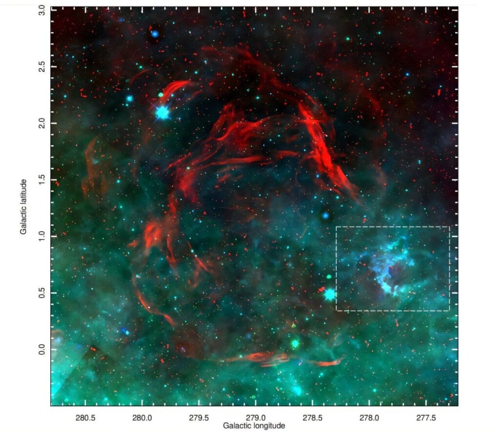 Astronomen finden massiven Supernova-Überrest näher als bisher angenommen