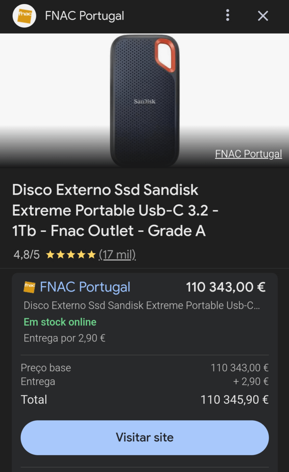 Es liegt im Preis