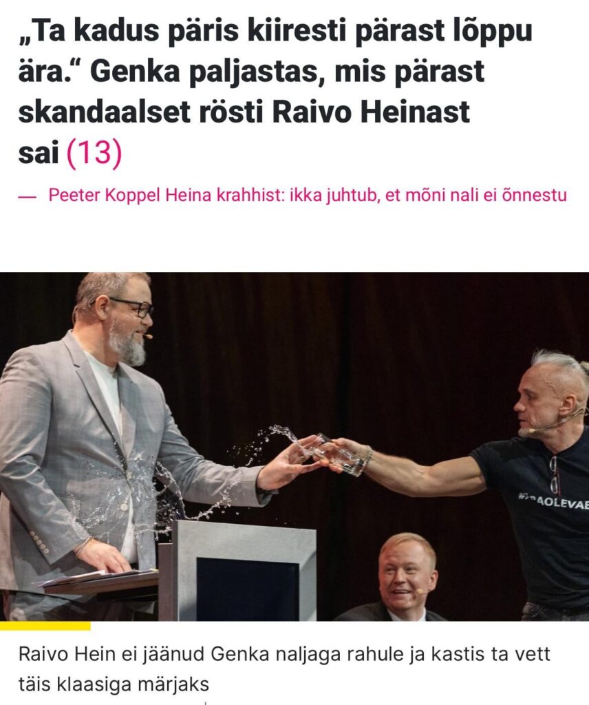 Dann, wenn der Toast so heiß ist, dass Sie mit Wasser löschen müssen