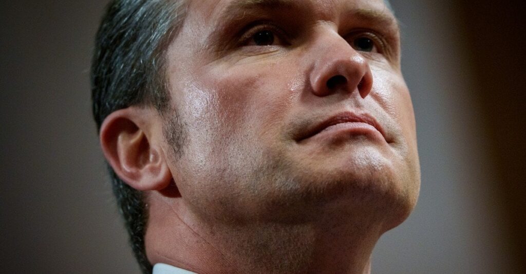 Amerika zählt jetzt auf Sie, Pete Hegseth