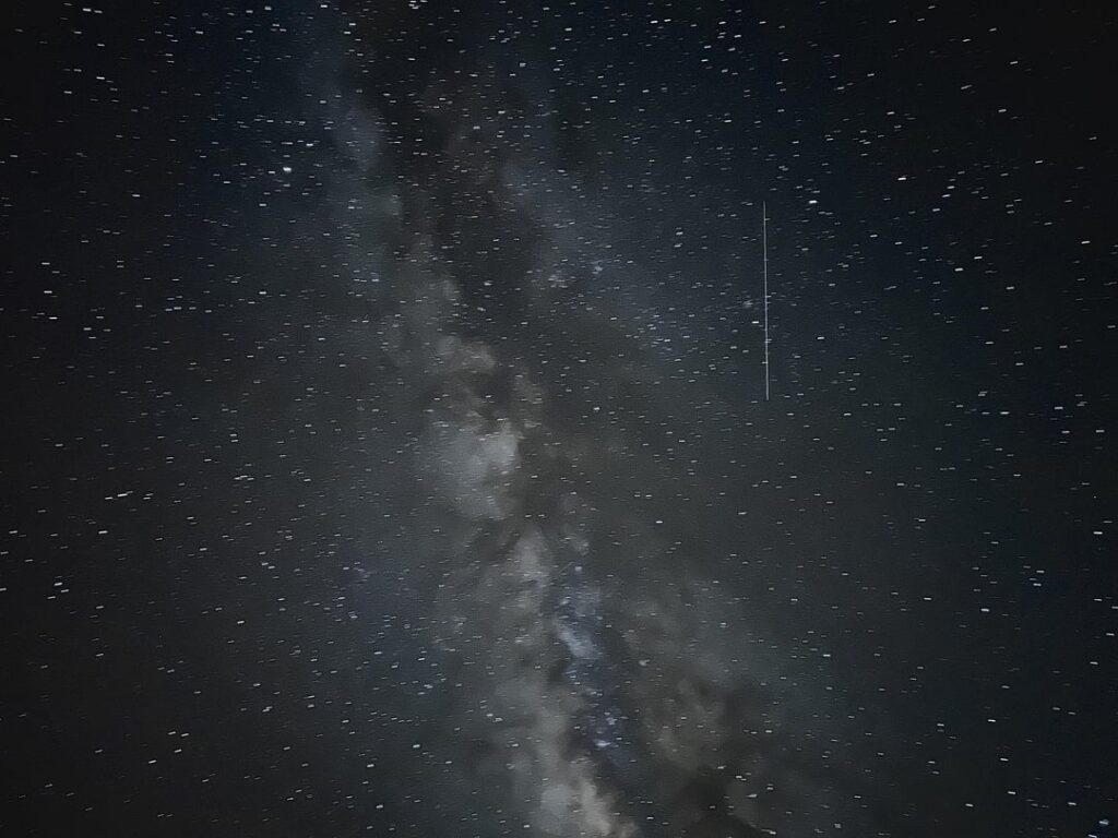 Milchstraße vom iPhone 13 Pro