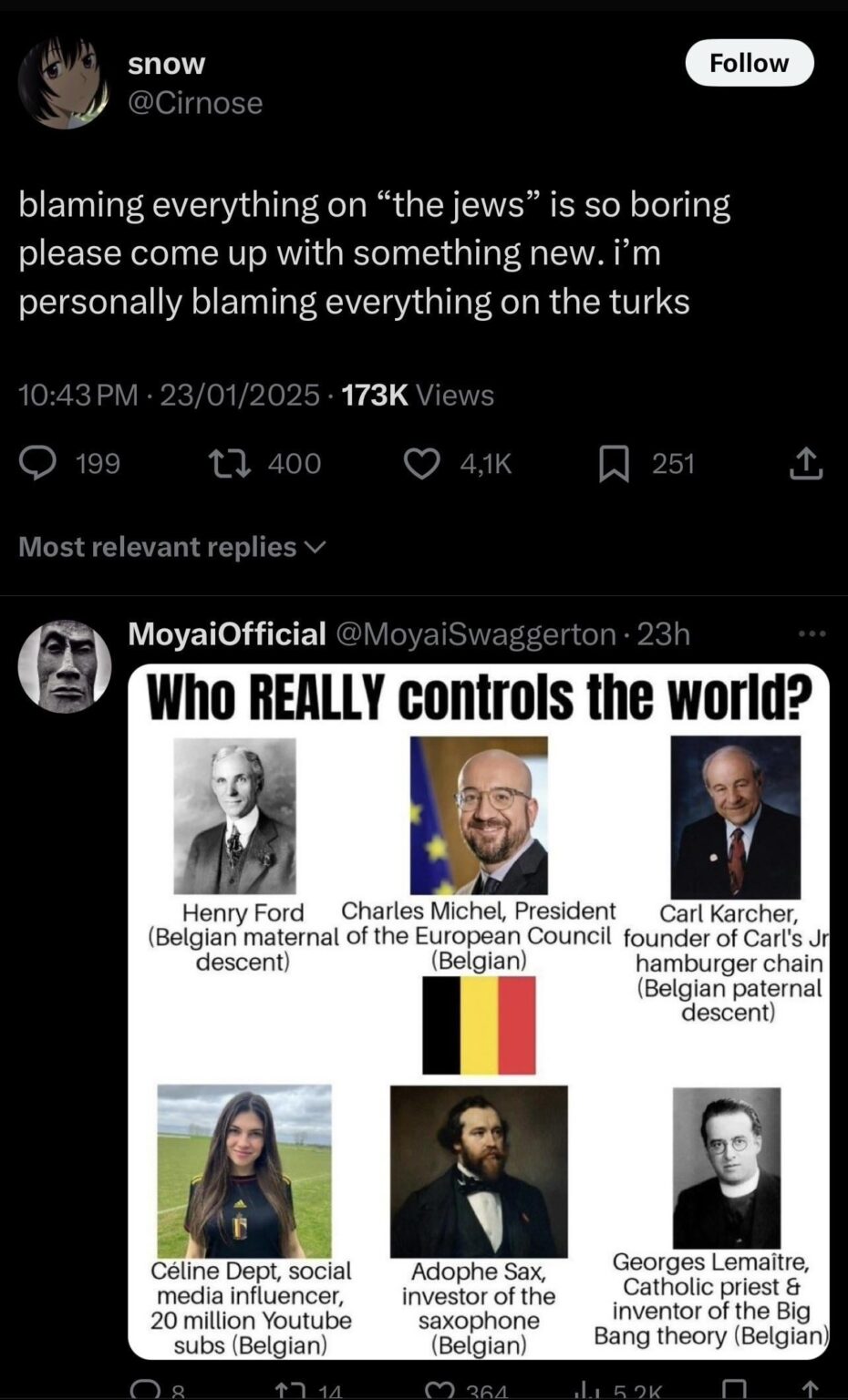Wer leitet die Welt? 🇧🇪 uns
