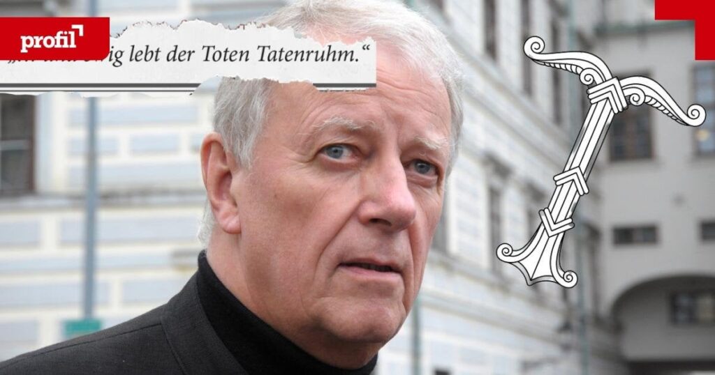 Todesanzeige von FPÖ-Politiker zeigt SS-Symbol
