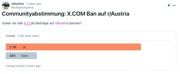 x.com ist jetzt verboten