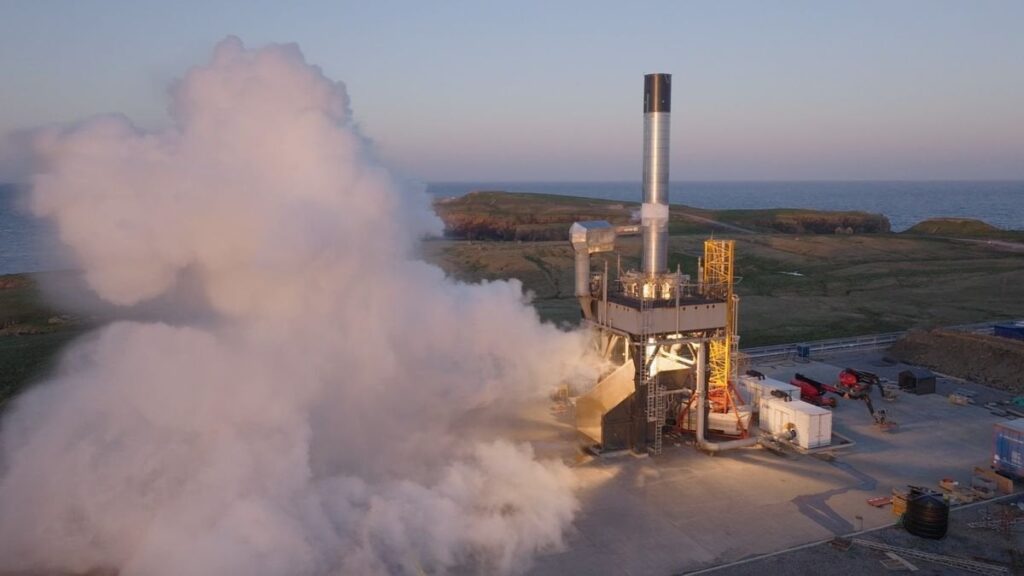 Großbritannien genehmigt den ersten vertikalen Raketenstart vom Weltraumbahnhof Saxavord