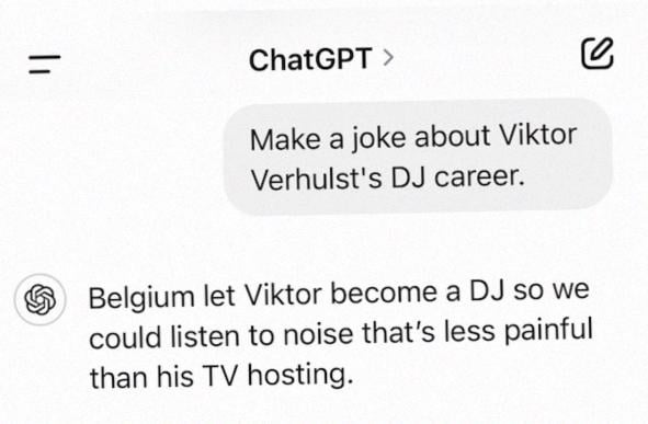 Chatgpt hat Witze