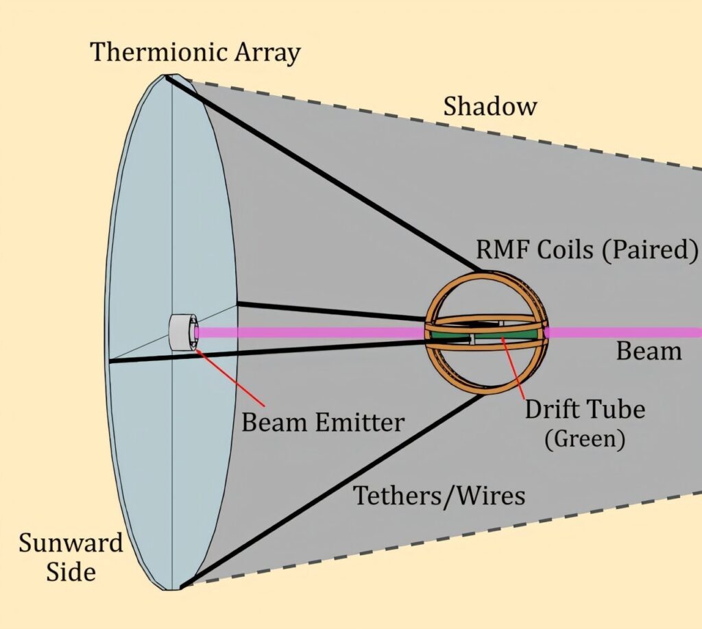Eine Studie legt nahe, dass ein relativistischer Elektronenstrahl eine Sonde zu Alpha Centauri befördern könnte