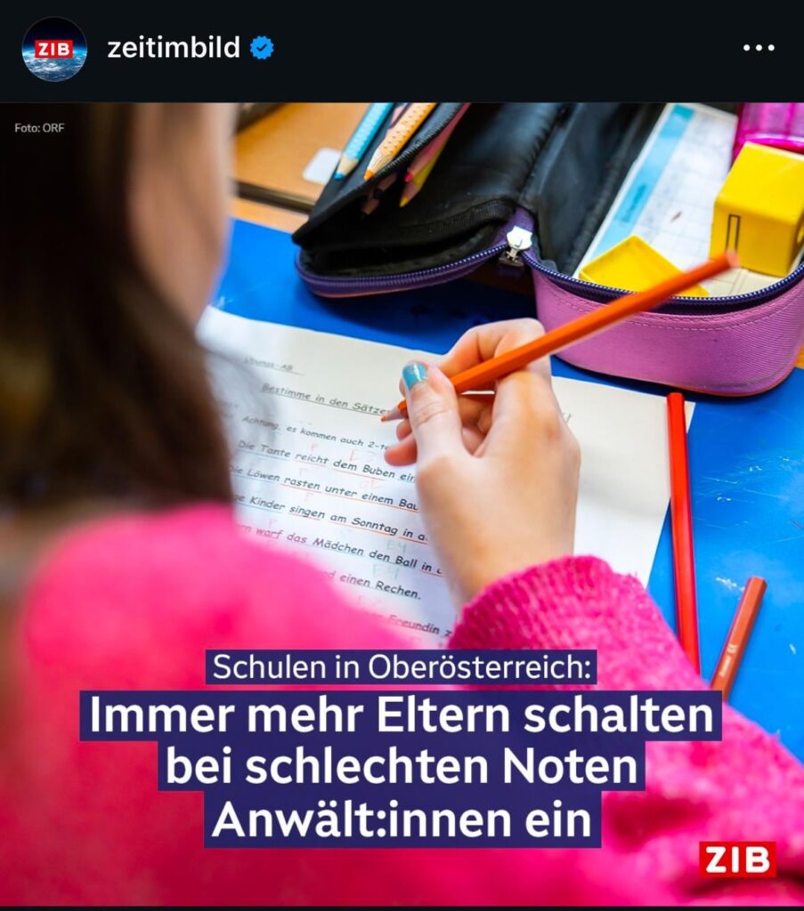 Immer mehr Eltern zeigen Lehrer für schlechte Noten ihrer Kinder an