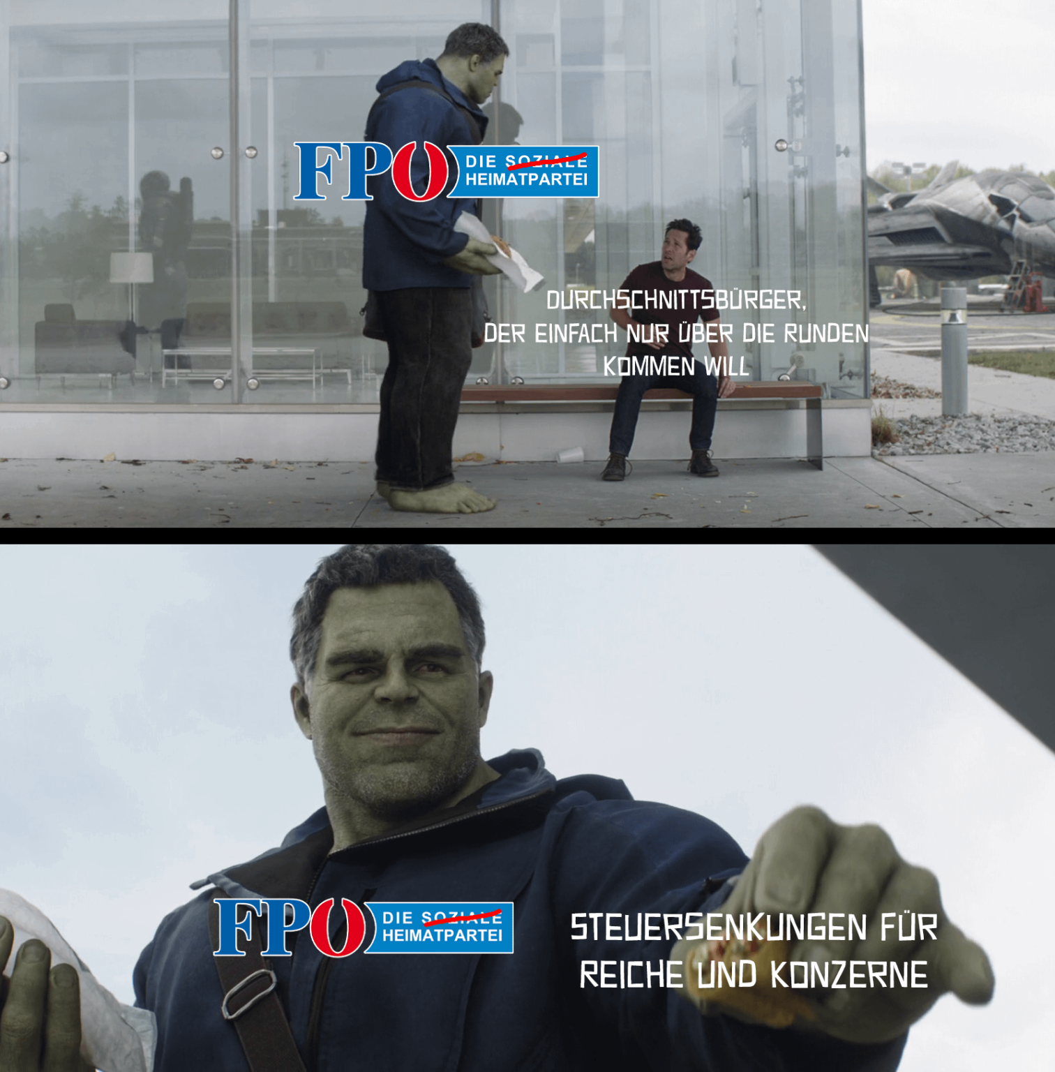 Danke für die "Entlastung"