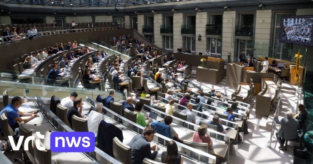 Radical-Light Patriots Network kann eine Konferenz im flämischen Parlament abhalten