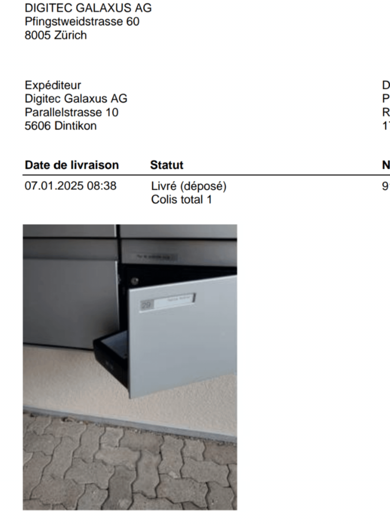 Kein Wunder, dass mein Paket gestohlen wurde... Danke Planzer 🤡