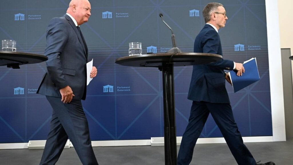 Koalitionsverhandlungen zwischen ÖVP und FPÖ sind gestoppt