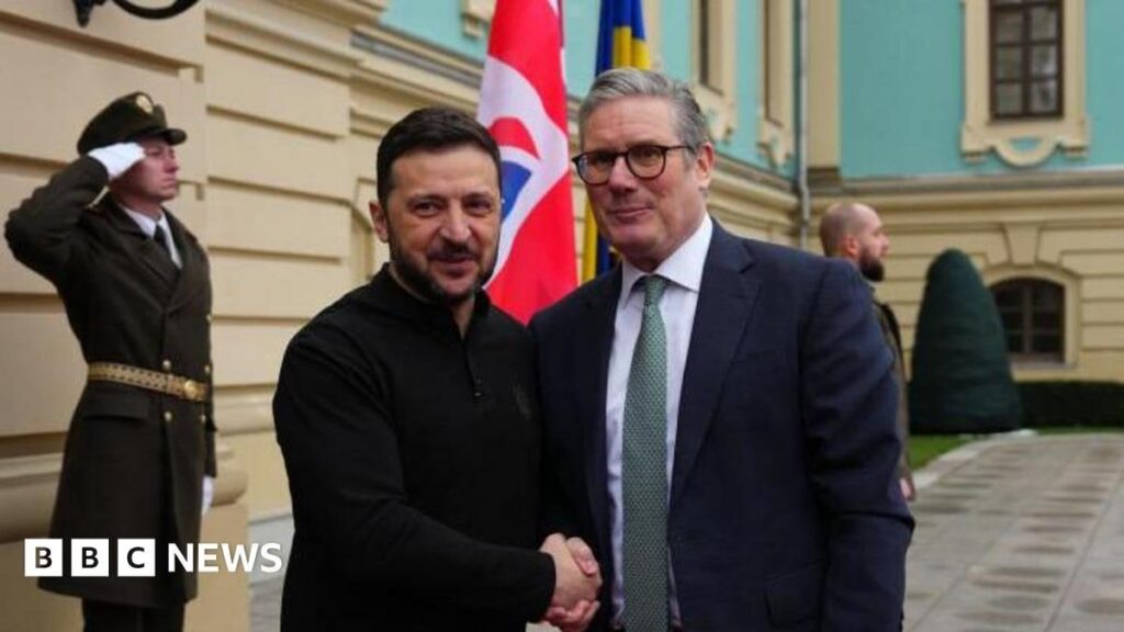 Der britische Premierminister 'Ready', Truppen in der Ukraine auf den Boden zu bringen, um den Frieden zu schützen