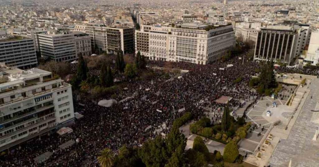 Tempi: Elas verbannte den Flug der Drohnen nach Athen, um die Konzentration abzudecken