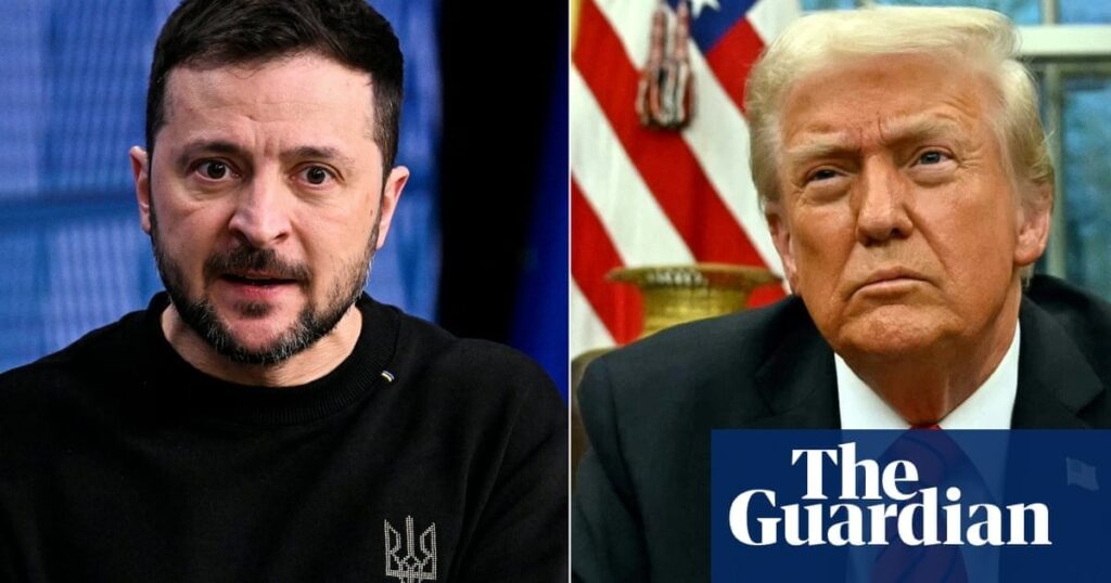 Trump nennt Zelenskyy einen Diktator inmitten von Angst vor unvereinbarer Risse