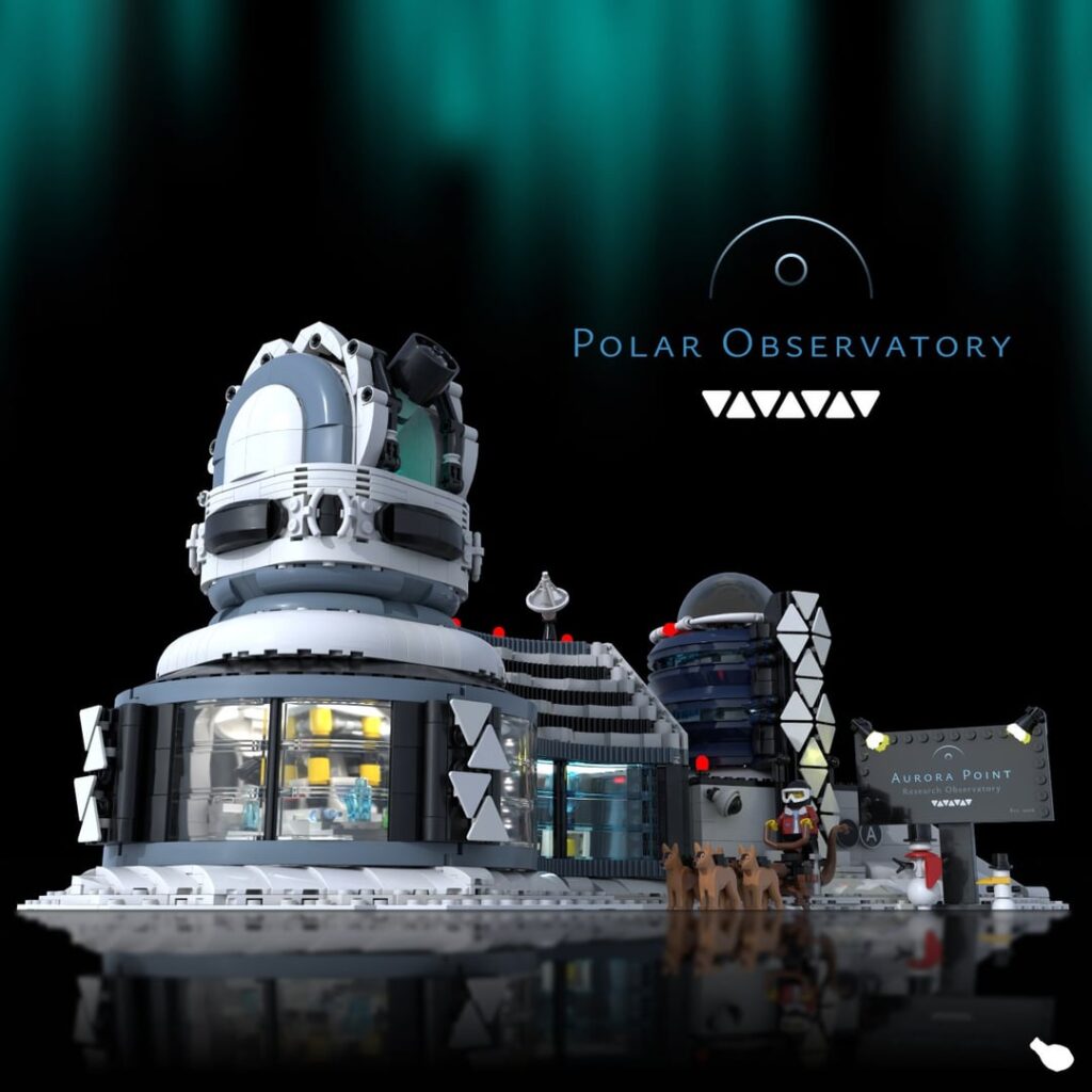 LEGO Polar Observatory (von Ihnen wirklich)