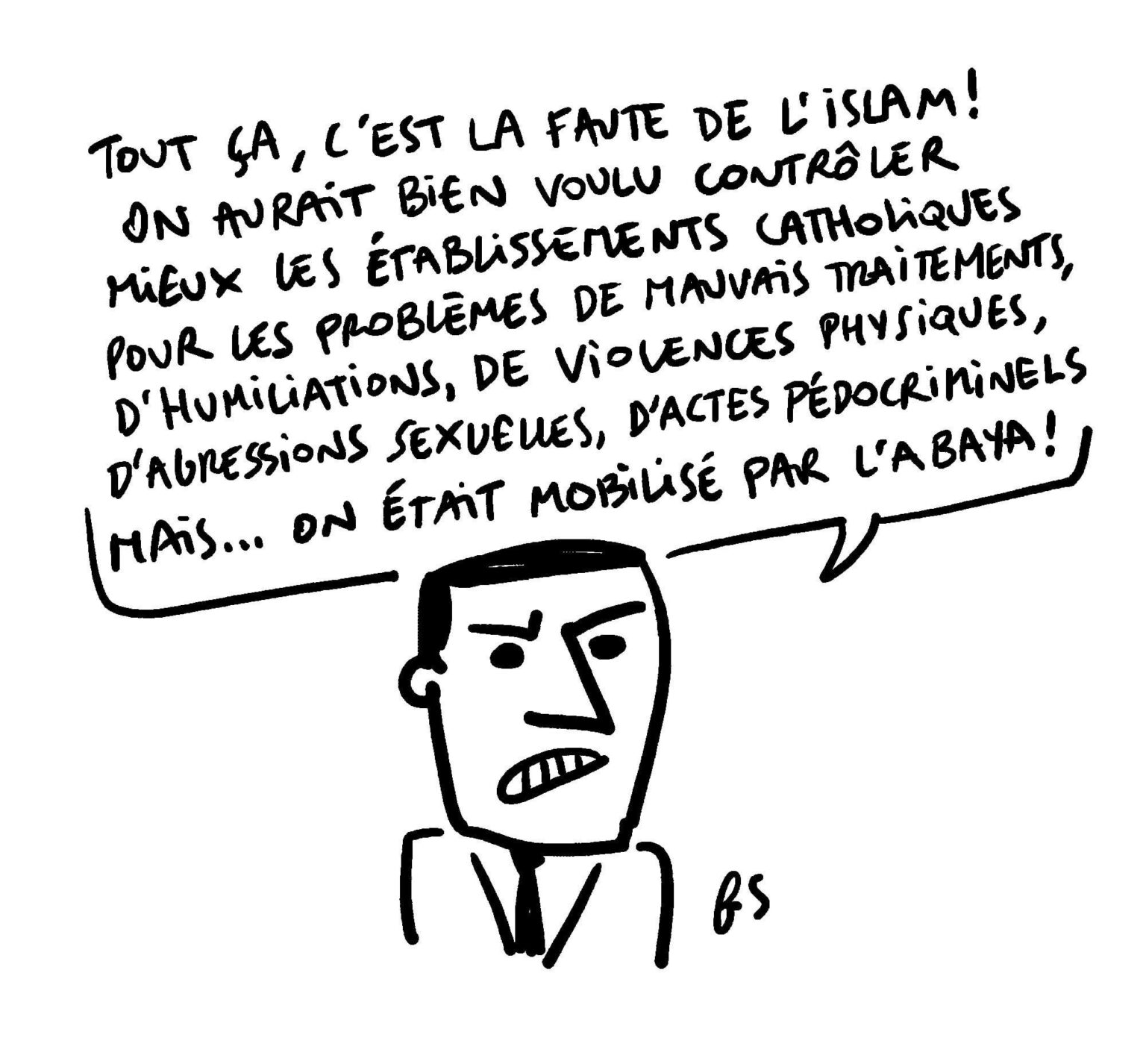Alles, was die Schuld des Islam ist! (Fred Sotschard, @fredsochard.bsky.social)