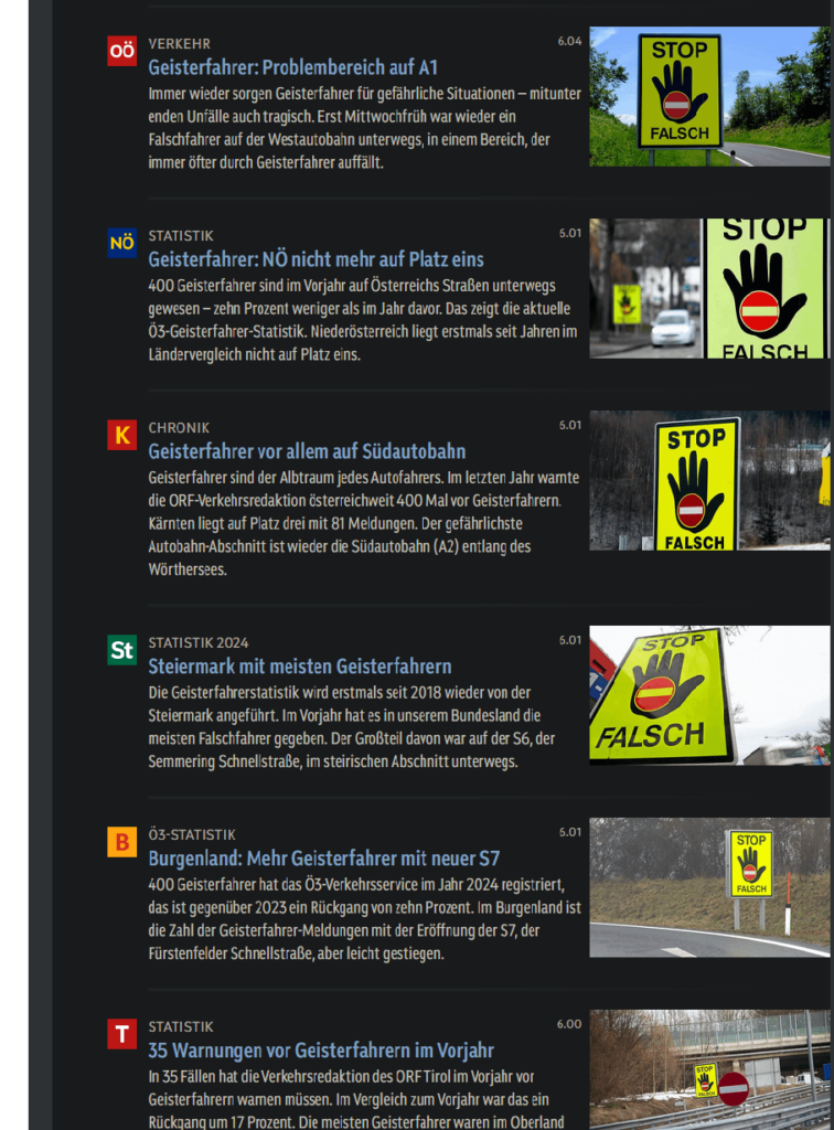 ORF: "Wie viele Bilder von Stoppschildern haben wir?"