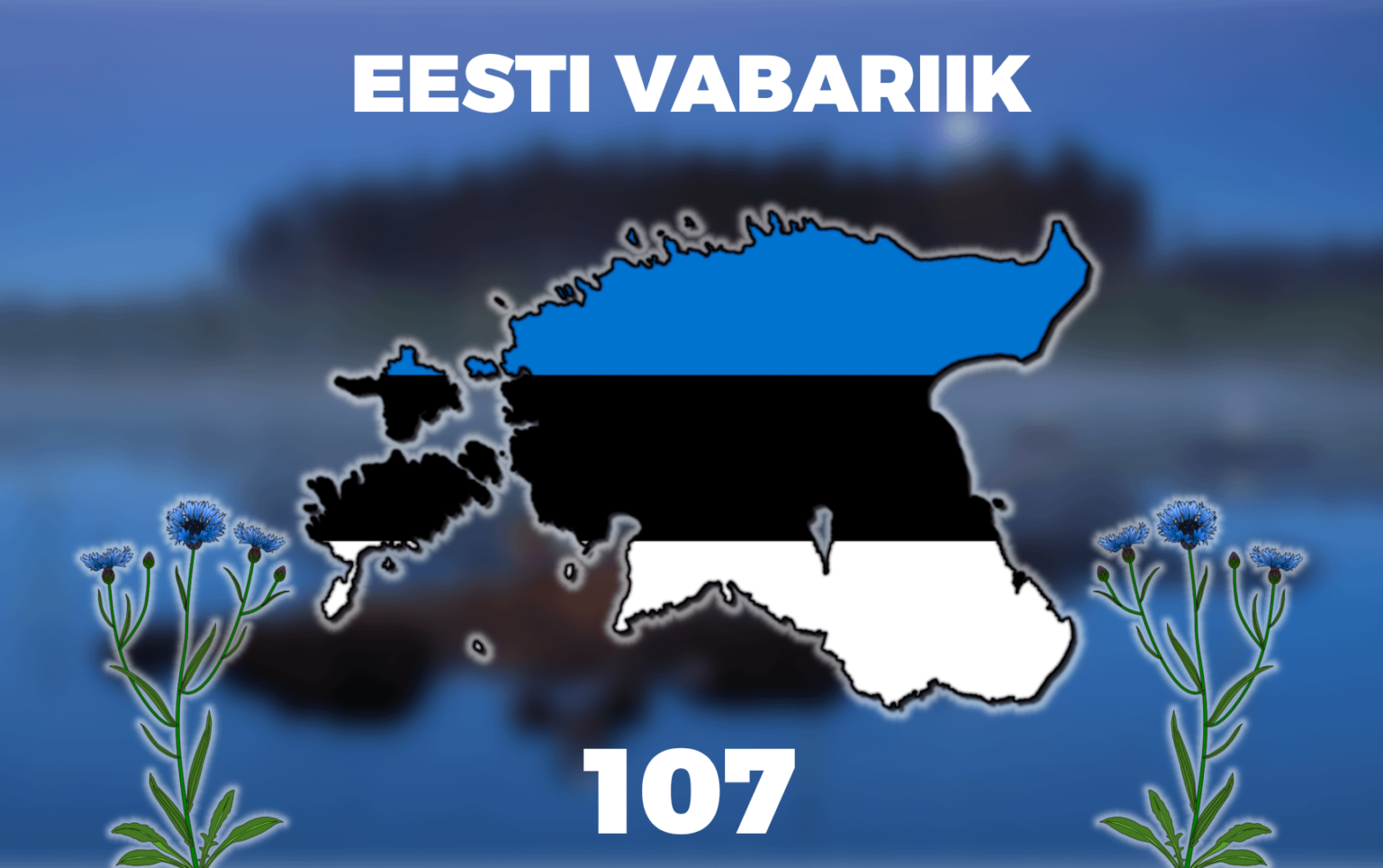 Glücklicher Jahrestag der Republik Estland!