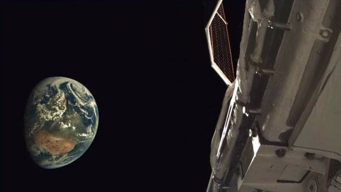 Erstes In-Orbit-Foto von geheimes Boeing X-37B-Raumschiff offiziell veröffentlicht