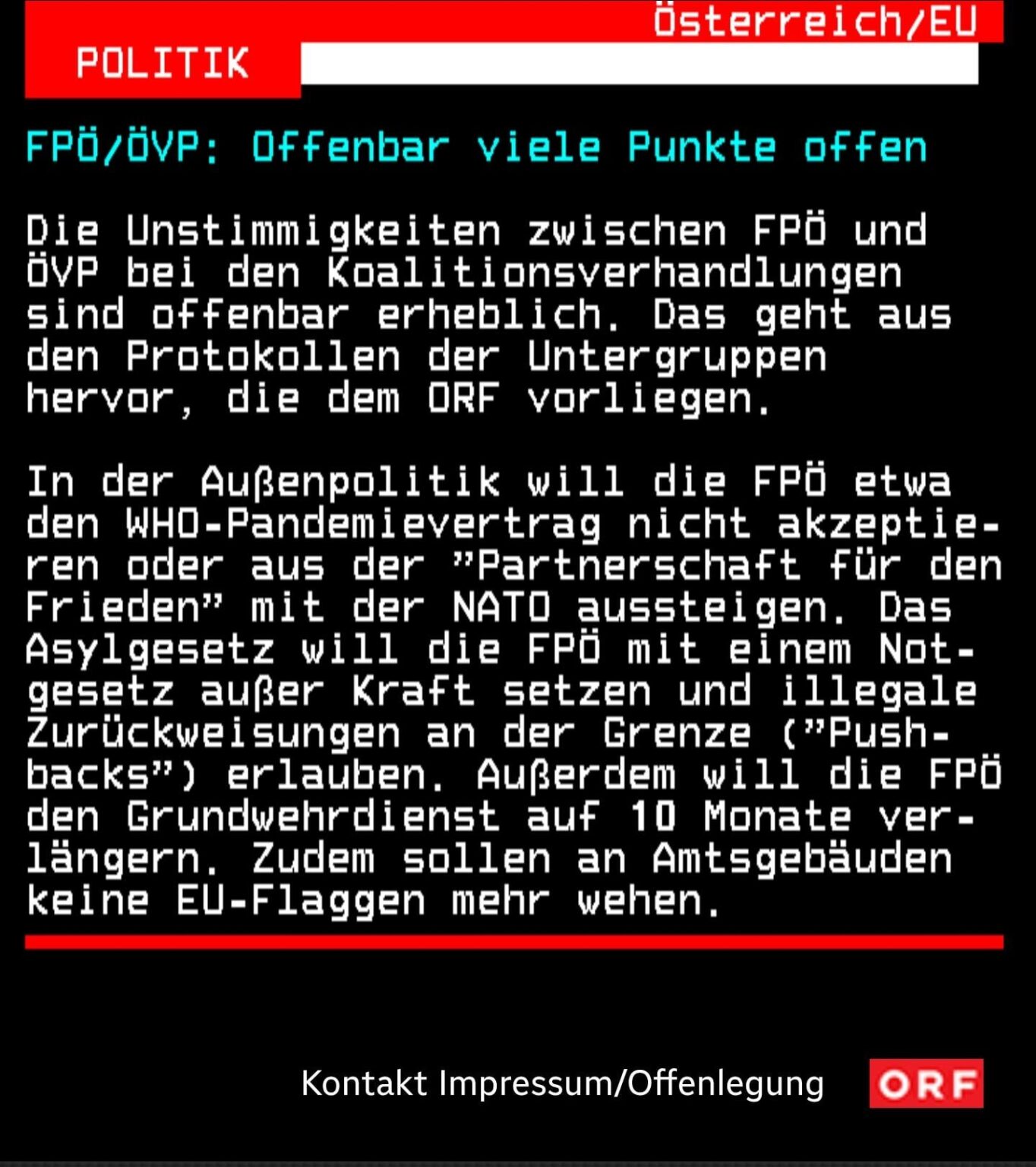 FPÖ möchte offenbar Grundwehrdienst auf 10 Monate verlängern
