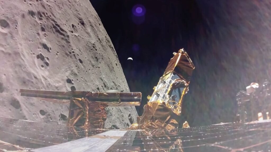 Der nächste Roboterbesucher des Mondes stellt sich an diesem Wochenende zur Landung an