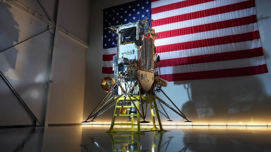 Schießen für den Mond, intuitive Maschinen, um am 26. Februar gewagte Mondlander für die NASA zu starten