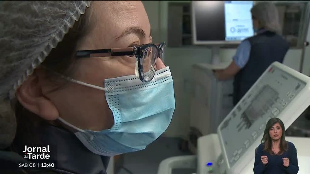 Krankenhaus São João do SNS mit 3D -Bildern helfen im Betriebsblock