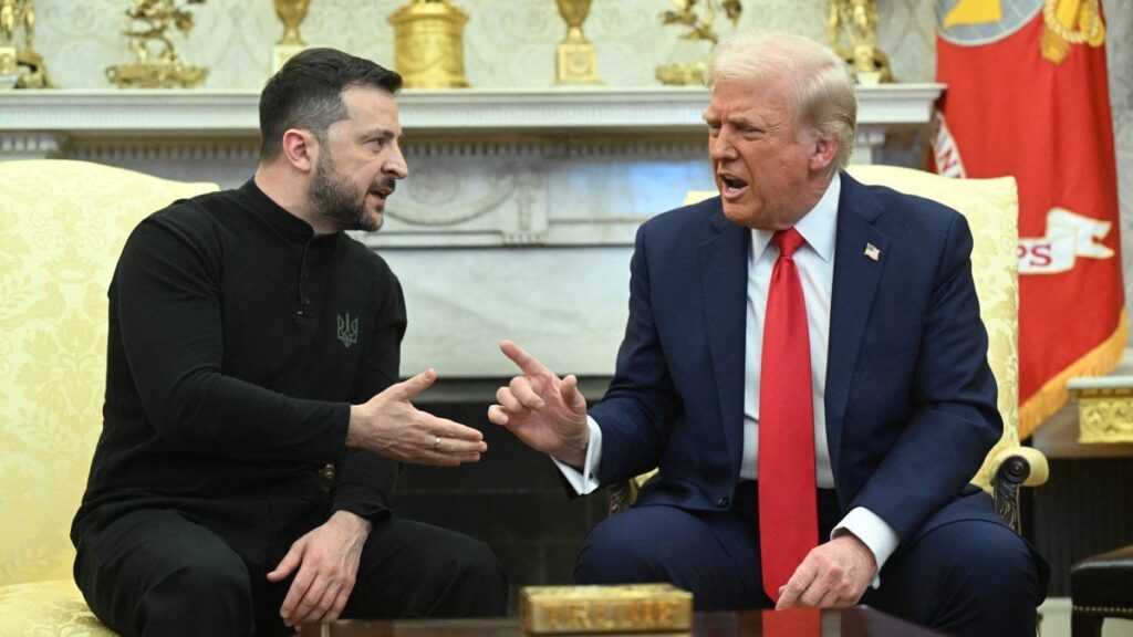 Trump-Zelensky Shouting Match war 'großartiges Fernsehen'. War das der Punkt?