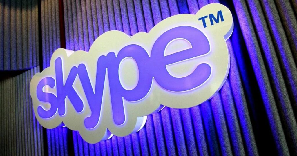Das Ende der Ära schließt Microsoft in diesem Frühjahr mit Skype Communication Software