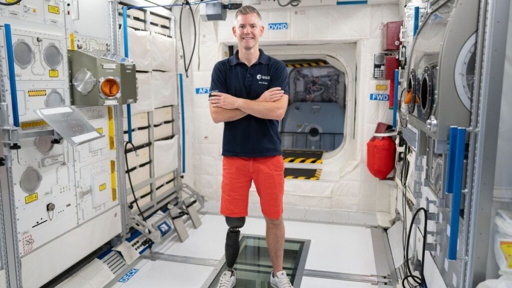 Paralympian John McFall könnte 1. Astronaut mit einer Behinderung auf ISS werden