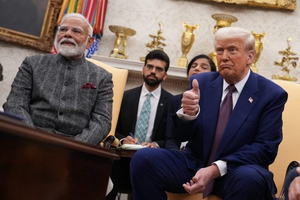 Modi-Trump Summit: Indien sieht Chancen, wie Amerika den westlichen Ordnung aufgibt