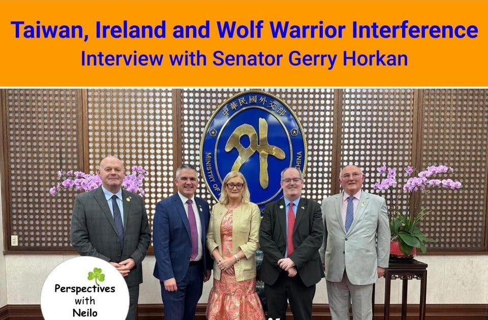 Einmischung von Taiwan, Irland und Wolf Warrior - Interview mit Senator Gerry Horkan