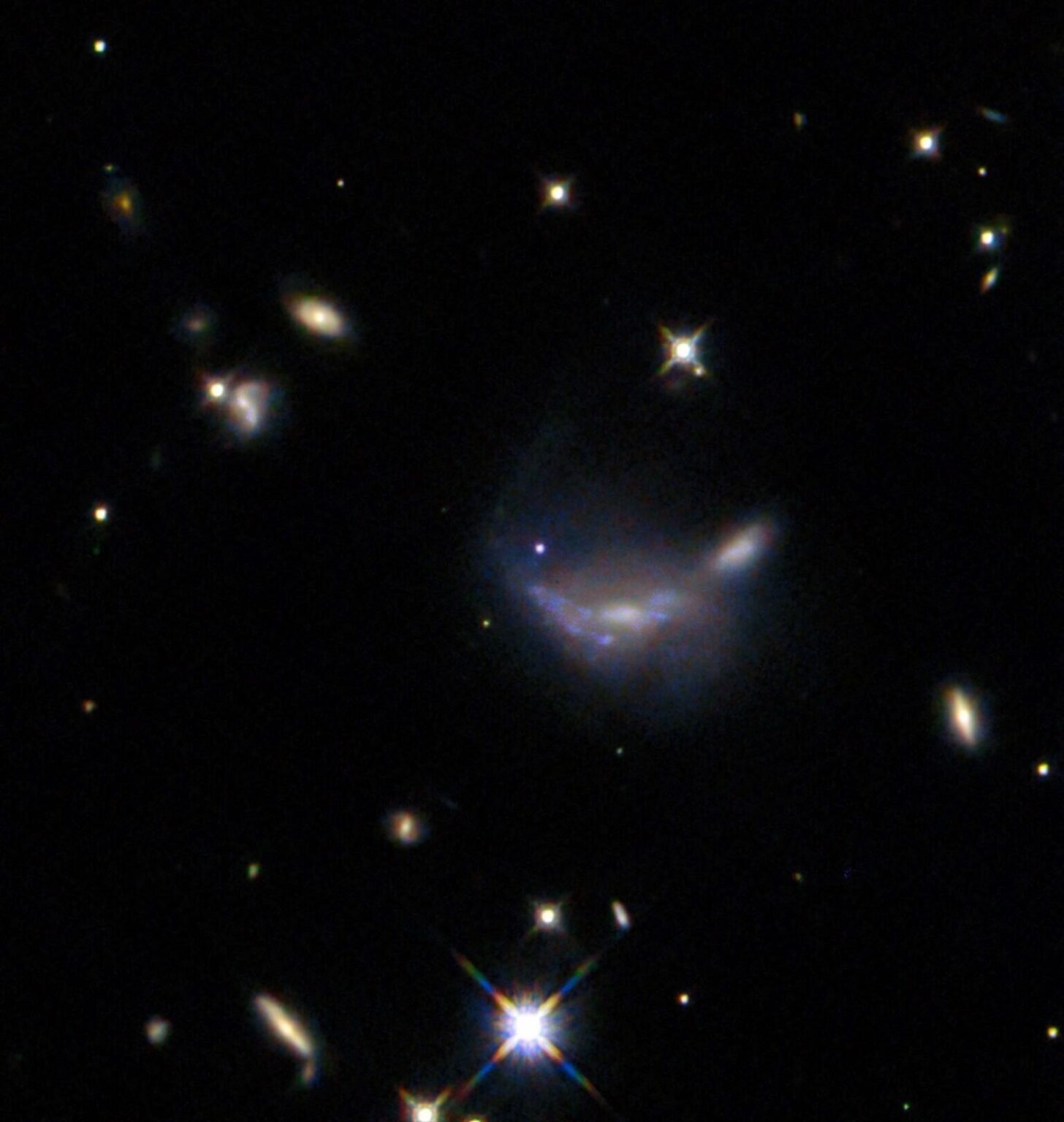 Hubble fängt die Supernova-Hosting-Galaxie in der Sternbild Gemini ein