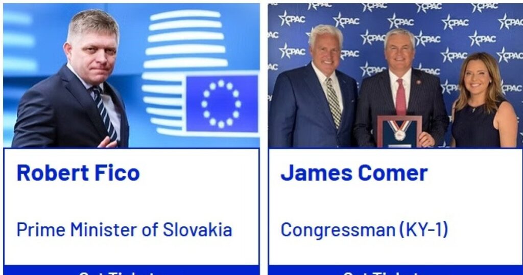 Robert Fico Vystupi na Konzervativnom Samite gegen USA