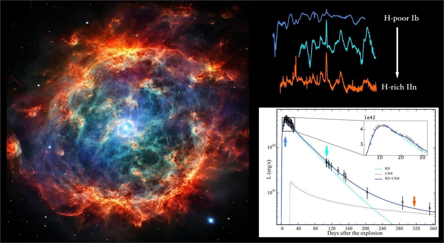 Eine seltene Art von Supernova: Forscher zeigen ihre Explosionsmechanismen