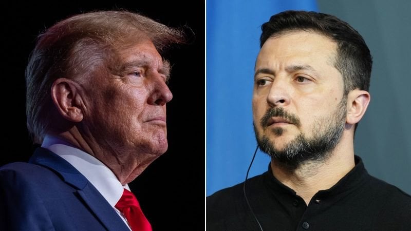 Trump behauptet, Zelensky habe den Krieg begonnen
