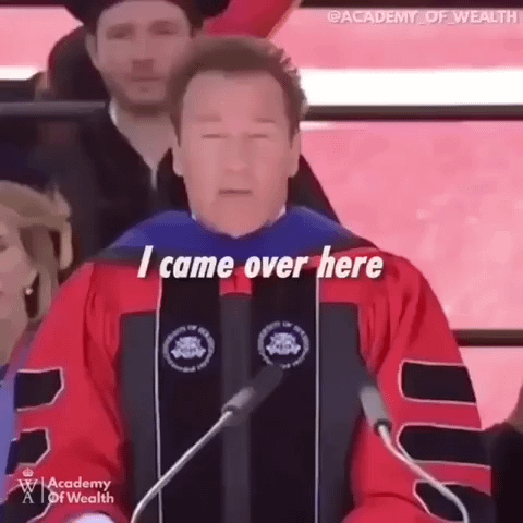 Arnold ist kein selbst gemachter Mann