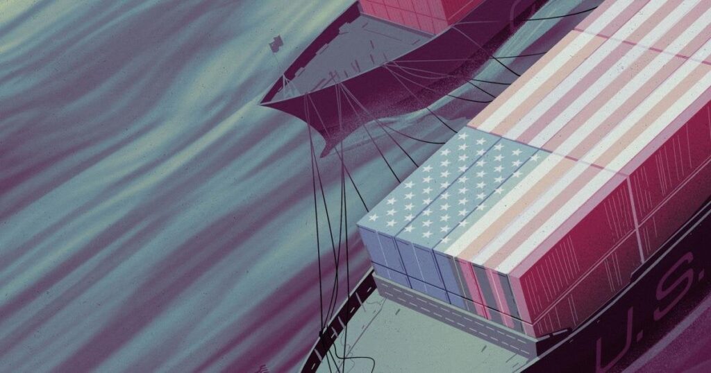 Die echte China Trump -Karte: Der Fall des Falken gegen Entkopplung