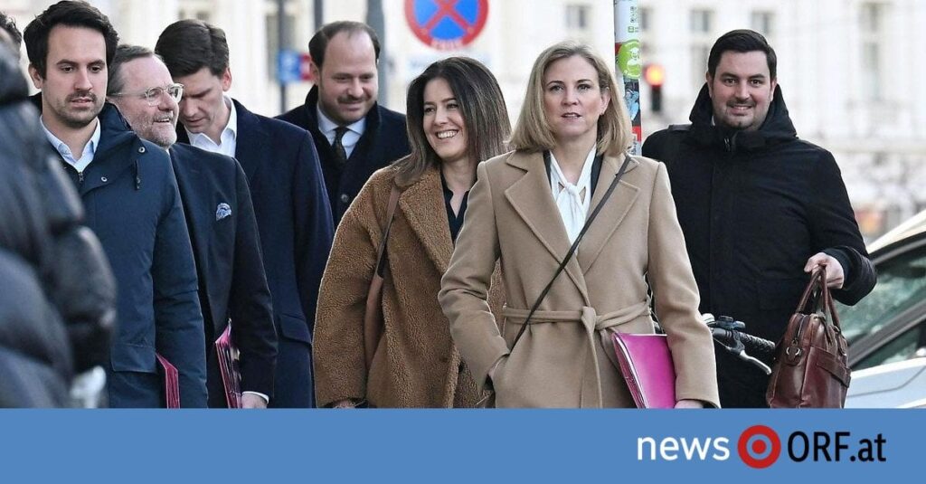 Angebot an NEOS für Dreierkoalition Angebot an NEOS für Dreierkoalition