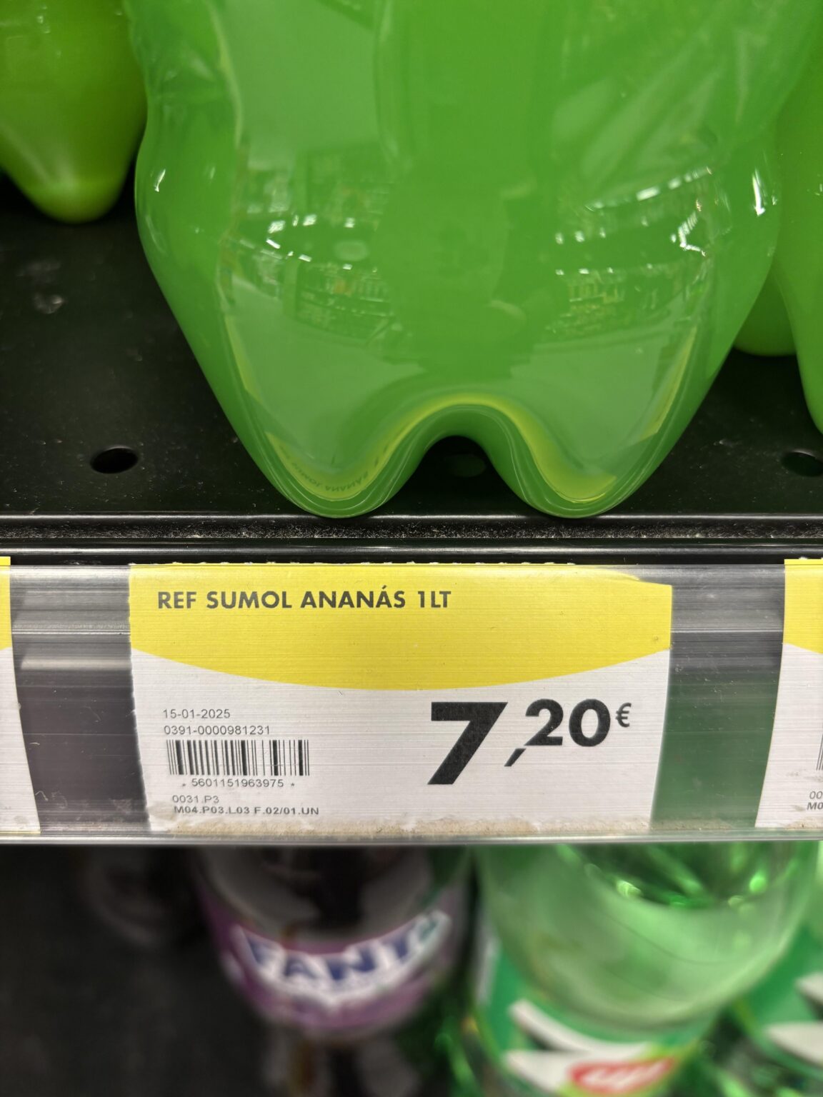 Ich wollte nur einen Ananas Sumol, süßer Pingo ...