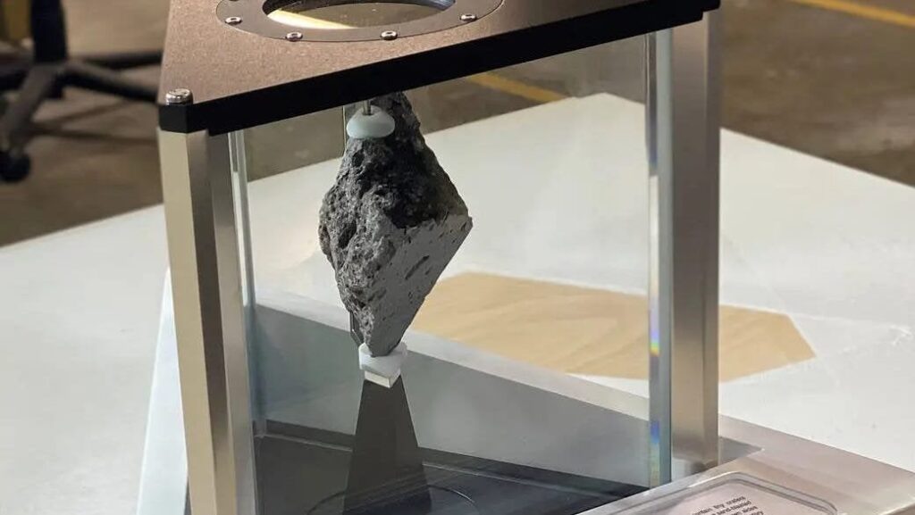 Moon Rock schickte seit 2021 an die NASA zurück, die im Weißen Haus ausgestellt wurde