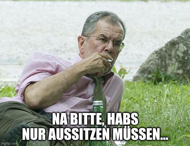 Van der Bellen nachdem Gespräch mit Kickl