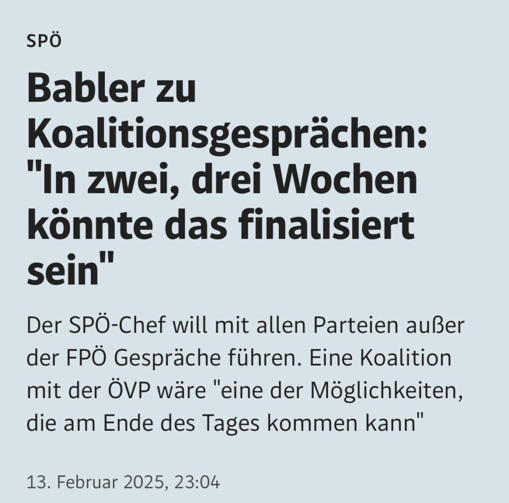 Remind me: zwei, drei Wochen