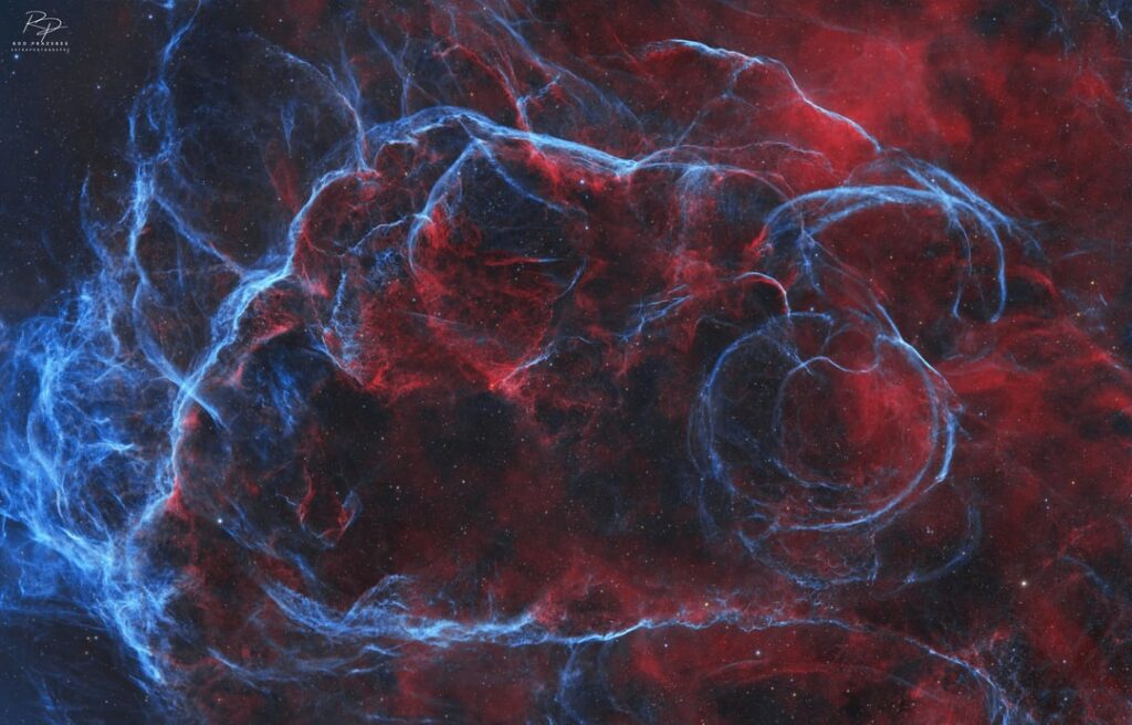 Foto von Gum 16 - Supernova -Restkerze, die 37 Stunden von Daten von Fotografie Roda Prazeres kombiniert