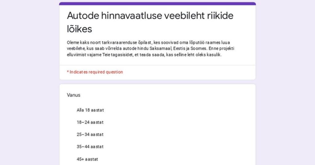 Wäre es nützlich, die Autopreise von der Website zu vergleichen?