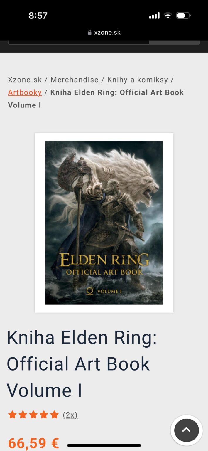 Hat jemand ein Kunstbuch Elden Ring Band 1?