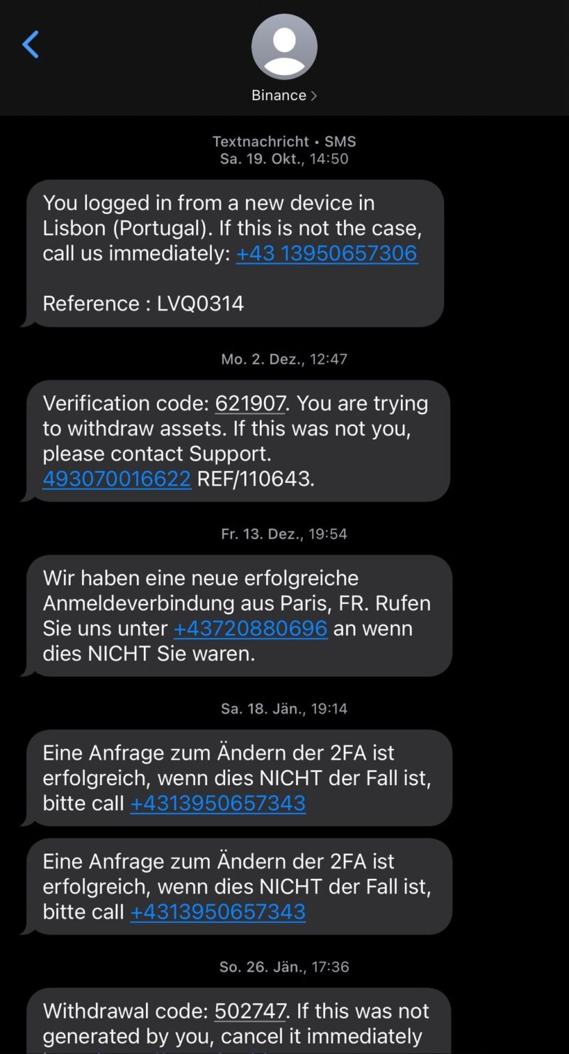 Was macht Ihr gegen Scam-SMS? Was macht Ihr gegen Scam-SMS?
