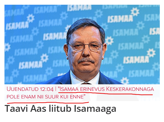 Nun, wenn die Parteien dort rannten, gibt es natürlich keine: D.
